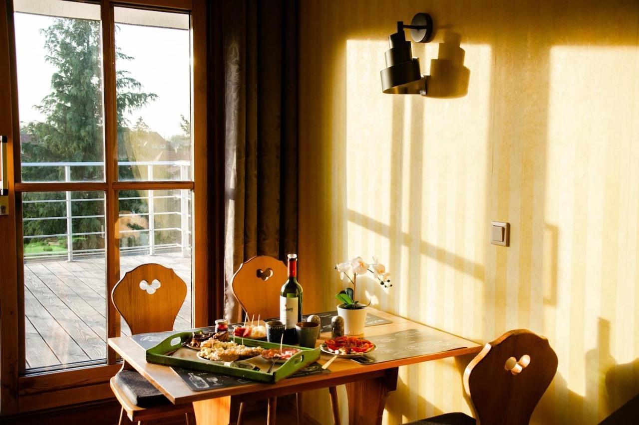 Weitblick-Loft Mit Terrasse Apartment รอสต็อค ภายนอก รูปภาพ