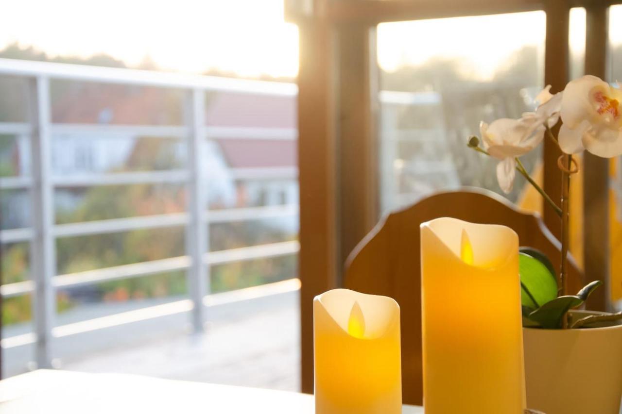 Weitblick-Loft Mit Terrasse Apartment รอสต็อค ภายนอก รูปภาพ